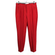 Unisex Gerry Weber - Straight leg trousers, size 42 - Red ()