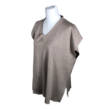 Unisex Cut & Pret - Knit vest, size 38 - Beige (2)