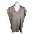 Unisex Cut & Pret - Knit vest, size 38 - Beige ()