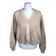 Unisex Twothirds - Cardigan, size 40 - Beige ()