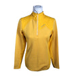 Unisex Icepeak - Sports shirt, long sleeve, size 38 - Yellow ()