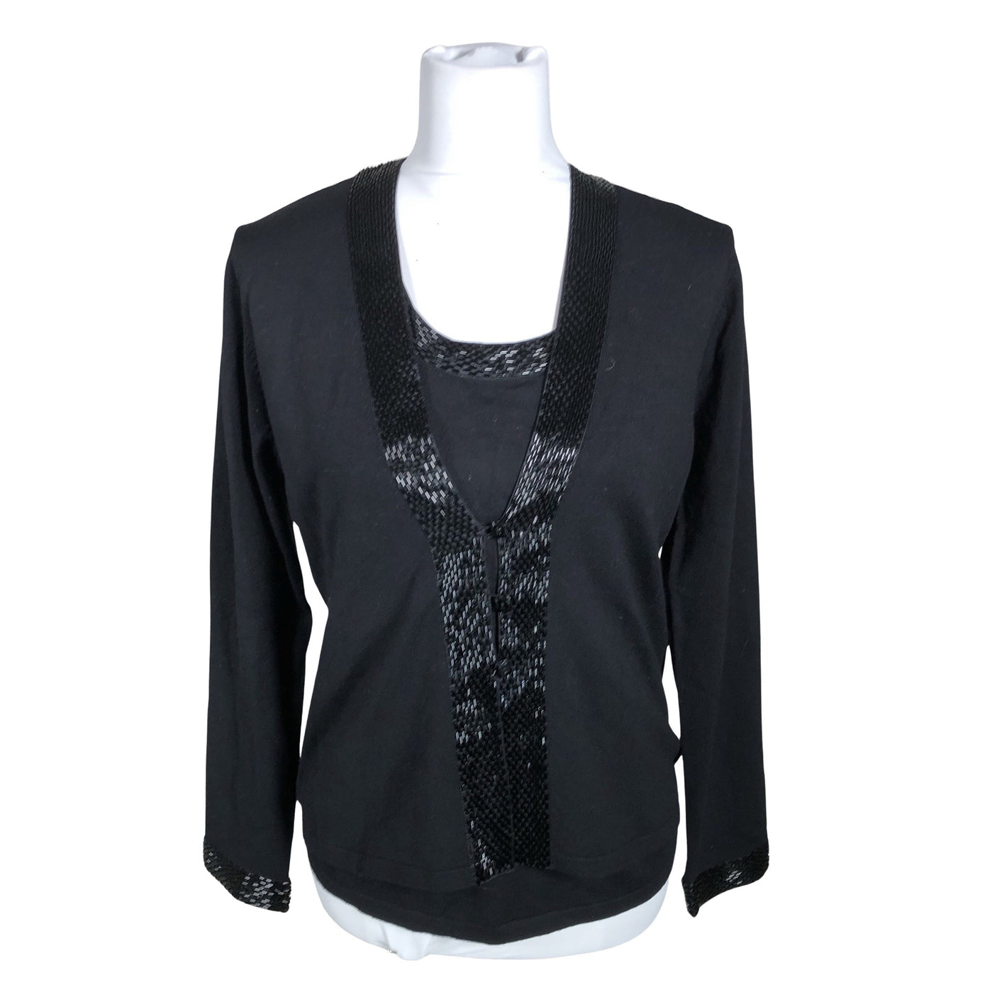 Unisex Gerry Weber - Top, size 40 - Black (1)