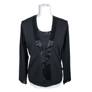 Unisex Gerry Weber - Top, size 40 - Black (1)