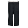 Unisex Voglia - Straight leg trousers, size 38 - Black ()