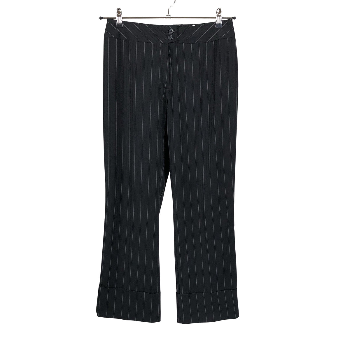 Unisex Voglia - Straight leg trousers, size 38 - Black (1)