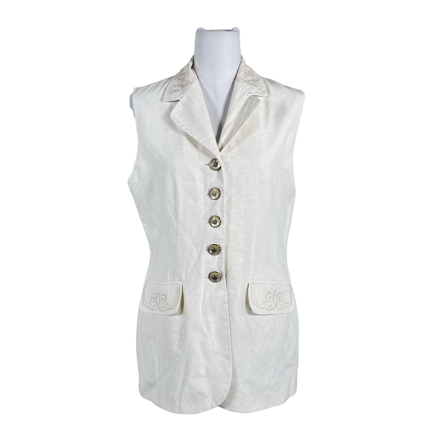 Unisex Marmalade - Vest, size 40 - Natural white (1)
