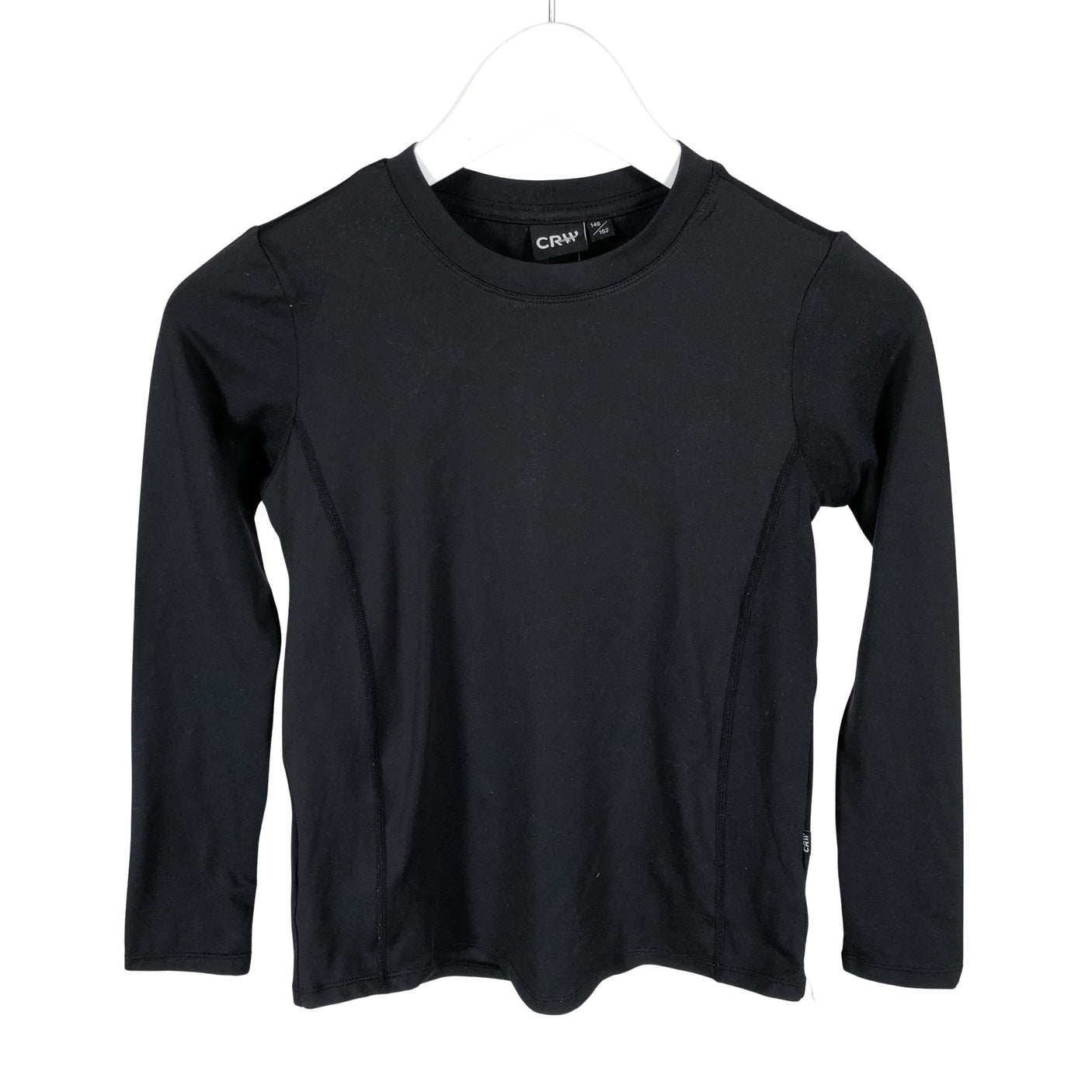 Unisex CRW - Sports shirt, long sleeve, size 146 - 152 - Black (1)