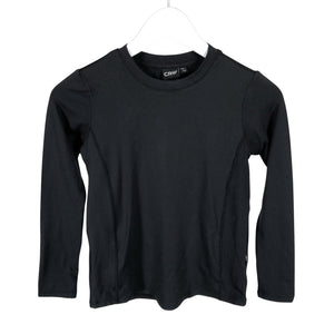 Unisex CRW - Sports shirt, long sleeve, size 146 - 152 - Black (1)