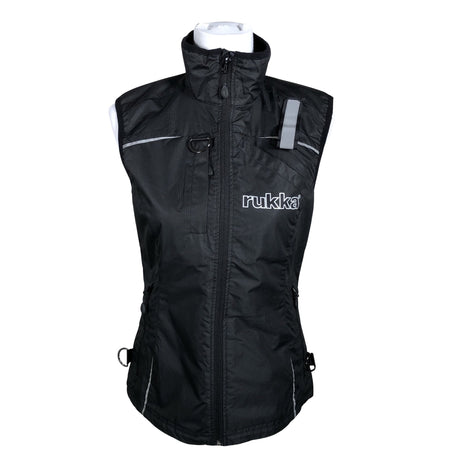 Unisex Rukka - Sports vest, size 34 - Black ()
