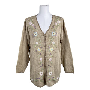 Unisex Pierre Cardin - Cardigan, size 38 - Beige (1)