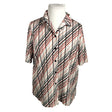 Unisex Finn Karelia - Short-sleeved blouse, size 46 - White ()