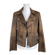 Unisex Frank Lyman - Leather jacket, size 40 - Brown ()
