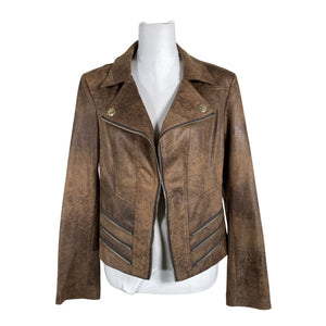 Unisex Frank Lyman - Leather jacket, size 40 - Brown (1)