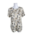 Unisex Nanso - T-shirt, size 40 - Beige ()
