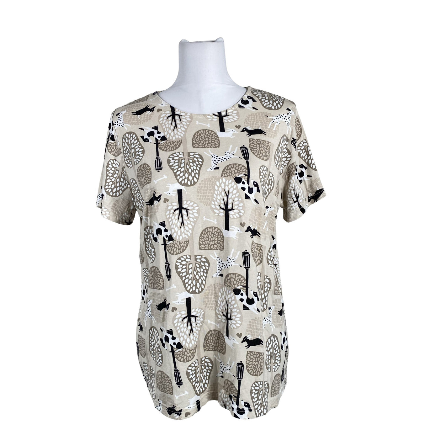 Unisex Nanso - T-shirt, size 40 - Beige (1)