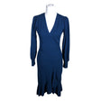 Unisex Diane von Furstenberg - Knit dress, size 36 - Blue ()