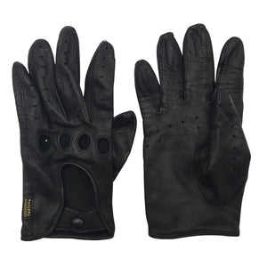 Unisex Randers - Leather gloves, size Ei kokoa - Black (1)
