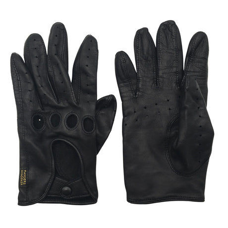 Unisex Randers - Leather gloves, size Ei kokoa - Black ()