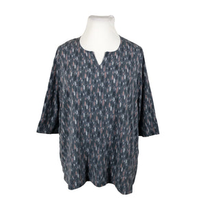 Unisex Ulla Popken - Tricot shirt, size 46 - Light blue (1)