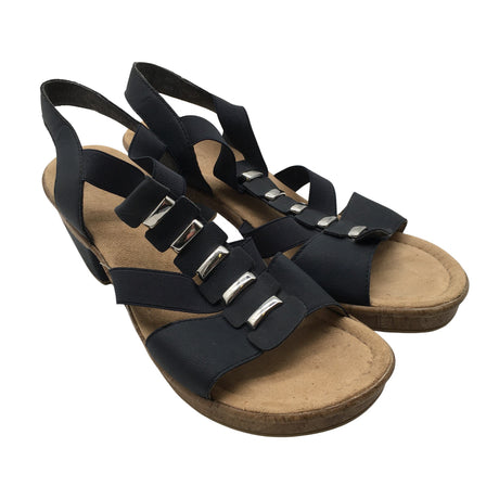 Unisex Rieker - Heeled sandals, size 41 - Blue (2)