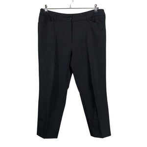 Unisex Gerry Weber - Straight leg trousers, size 42 - Black (1)