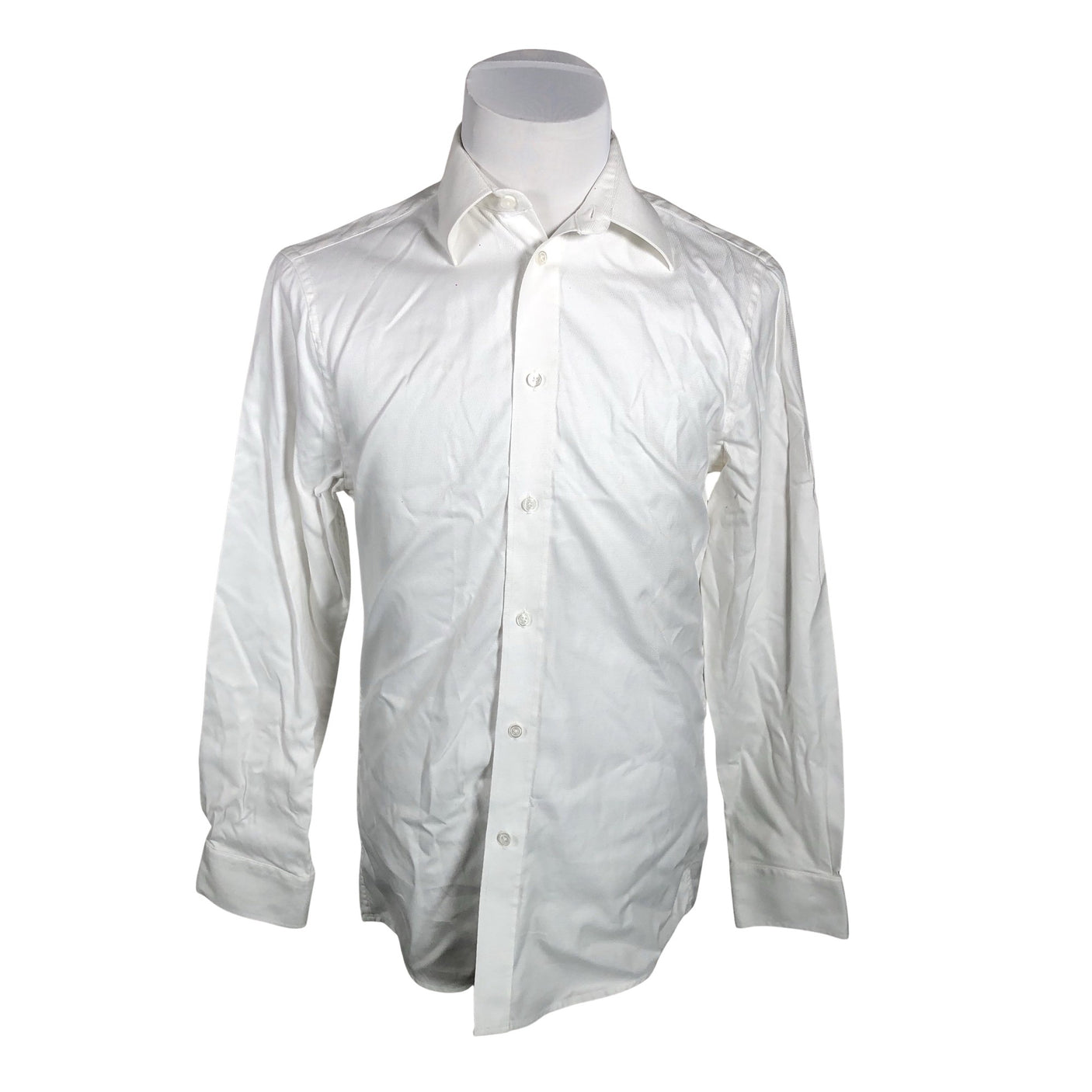 Unisex Turo Tailor - Collared shirt, size M - White (1)