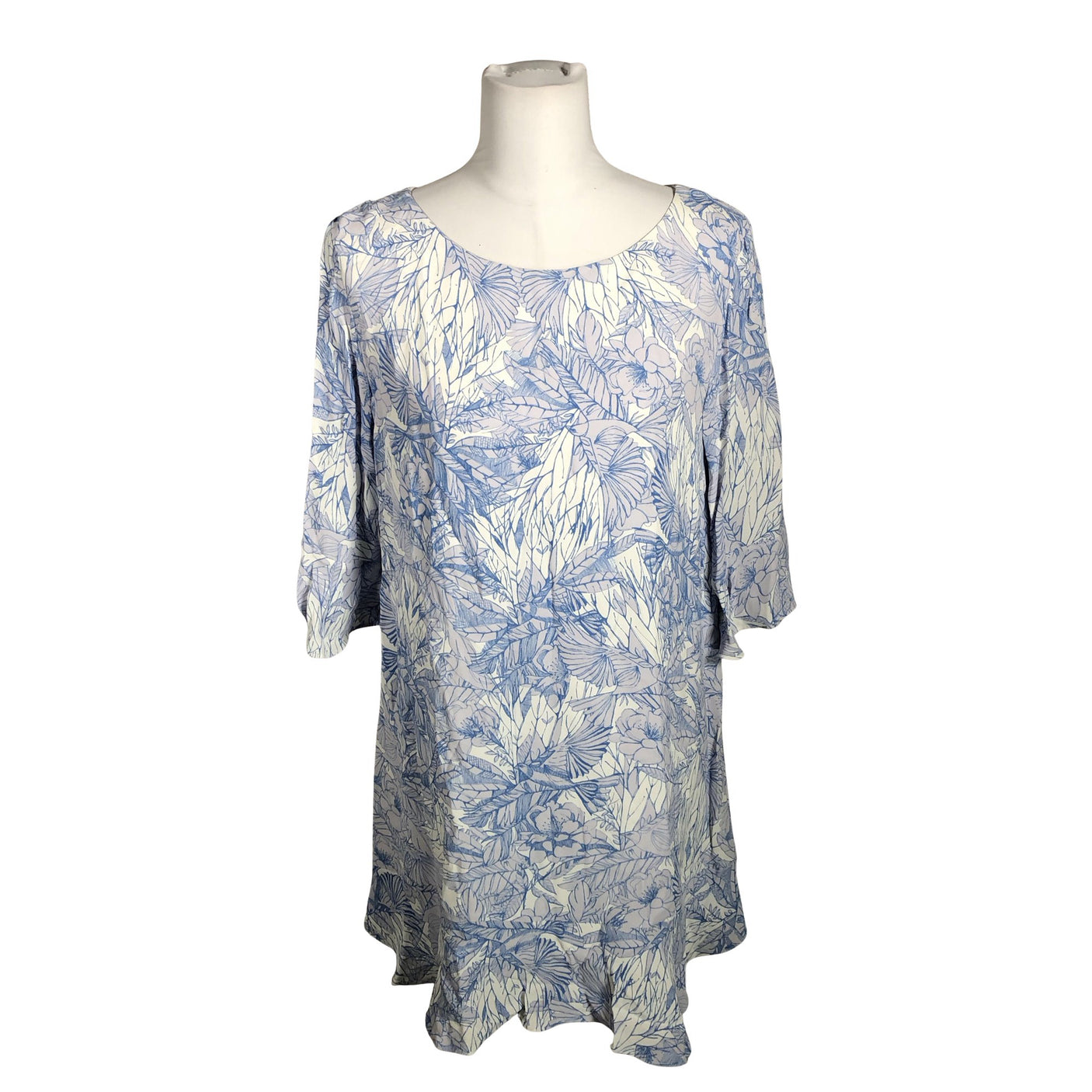 Unisex French Connection - Dress, size 40 - Light blue (1)