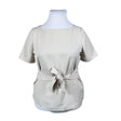 Unisex Marks&Spencer - Short-sleeved blouse, size 42 - Beige ()