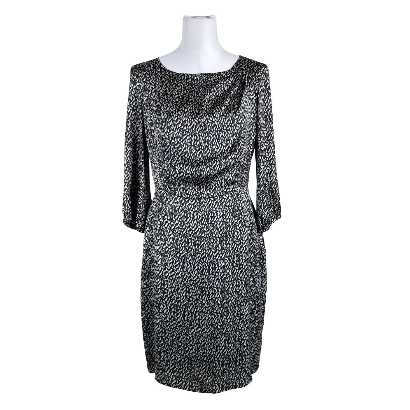 Unisex Mosaic - Schiffon dress, size 40 - Green (1)