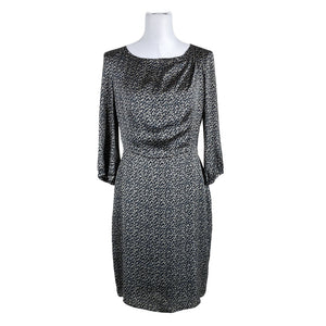 Unisex Mosaic - Schiffon dress, size 40 - Green (1)
