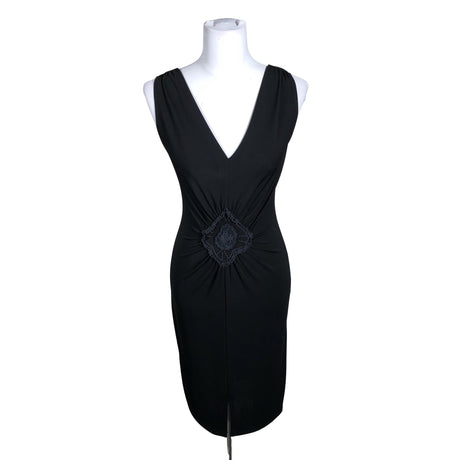 Unisex Chic Fille - Tricot dress, size 36 - Black ()