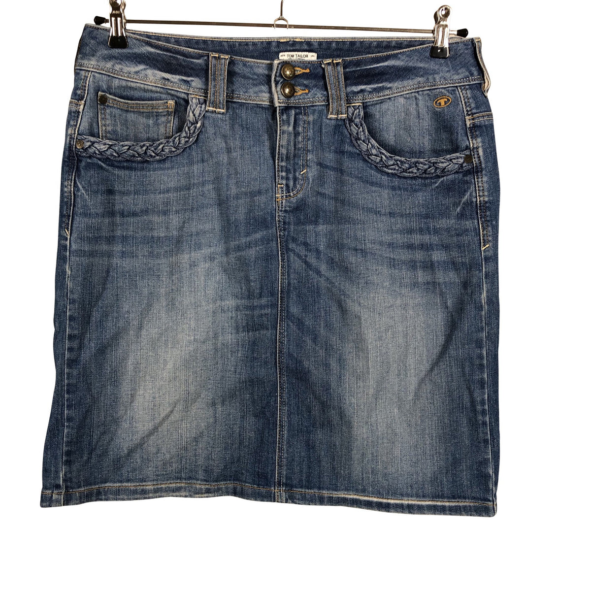 Unisex Tom Tailor - Denim skirt, size 40 - Blue (1)