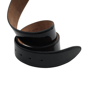 Unisex Dolce&Gabbana - Leather belt, size Ei kokoa - Black (2)