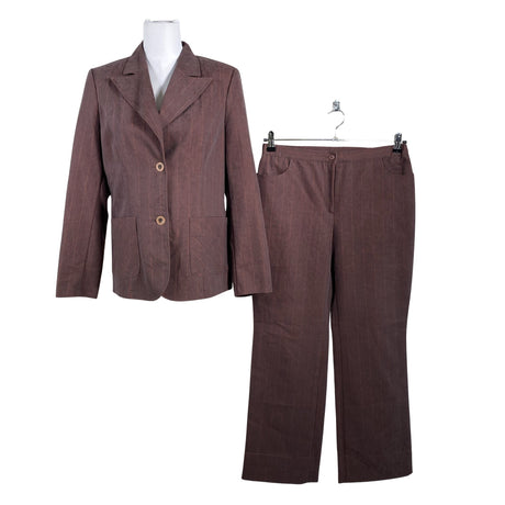 Unisex Vivante - Suit set, size 38 - Brown ()