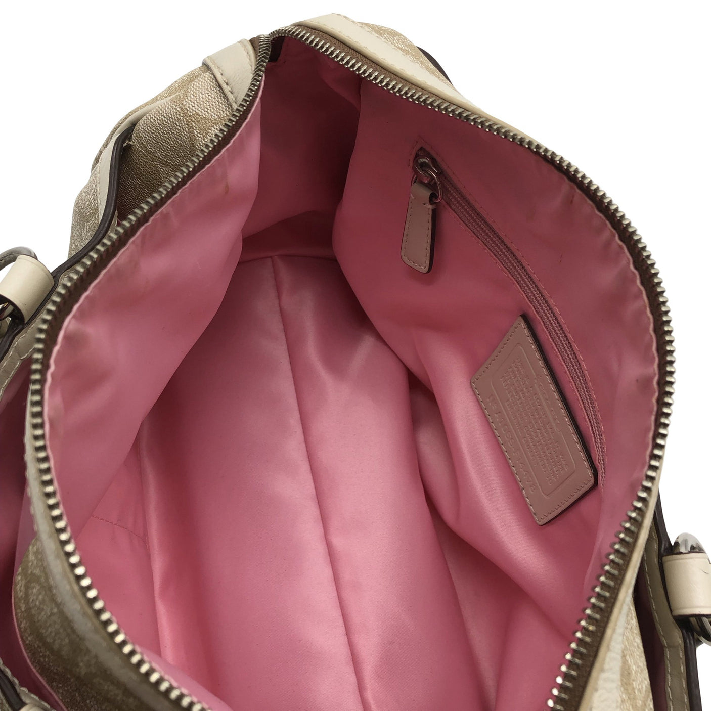 Unisex Coach - Handbag, size Midi - Beige (3)