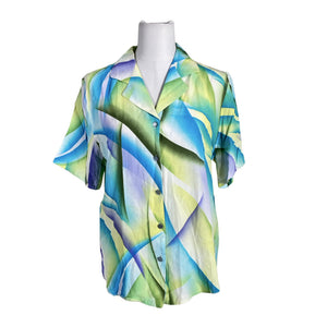 Unisex Horoskop - Short-sleeved blouse, size 38 - Green (1)