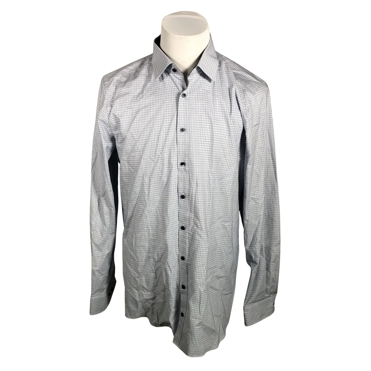 Unisex Olymp - Collared shirt, size XL - Light blue (1)