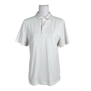 Unisex Lululemon - Polo shirt, size 40 - White (1)