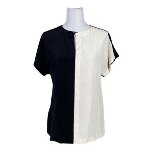 Unisex Ted Baker - Short-sleeved blouse, size 40 - Beige (1)