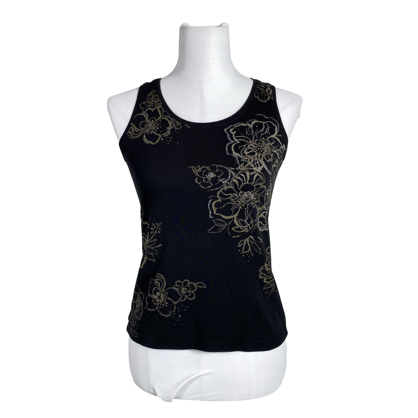 Unisex Esprit - Tricot tank top, size 38 - Black (1)
