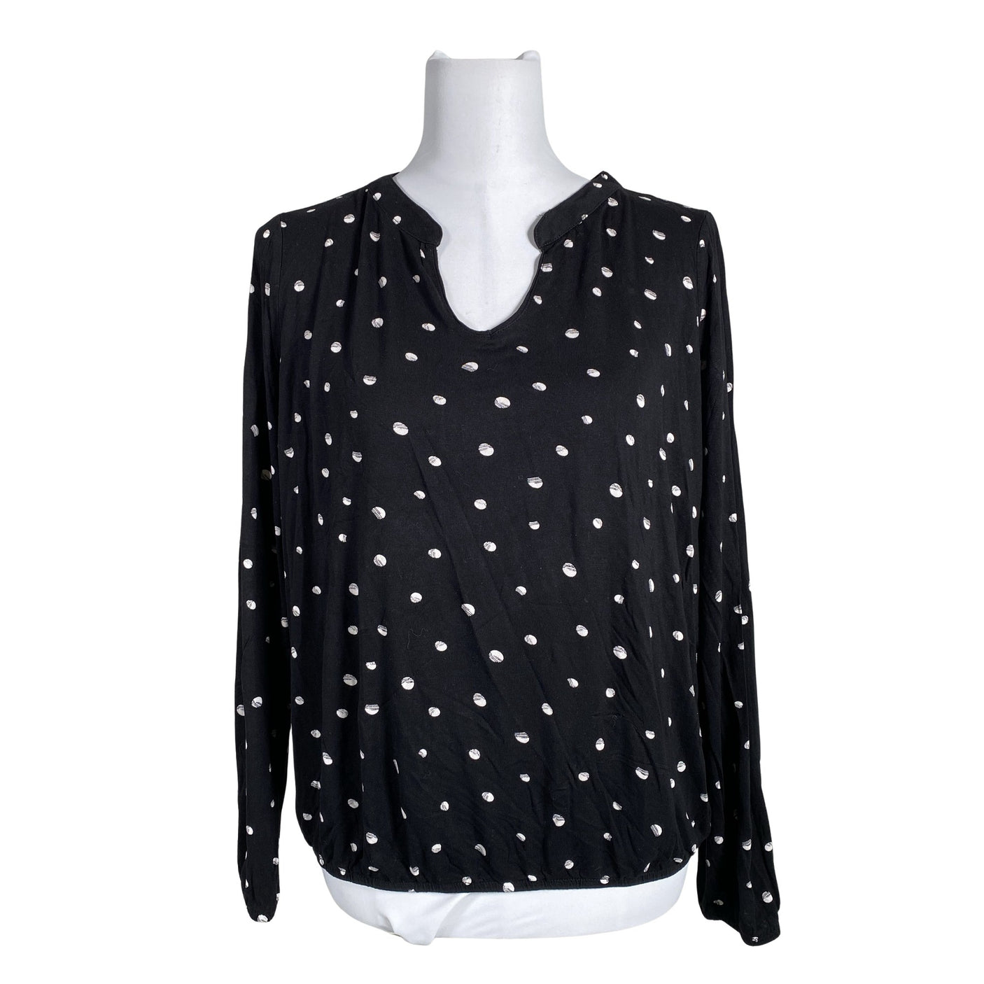 Unisex Esprit - Tricot shirt, size 38 - Black (1)
