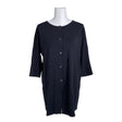 Unisex Nanso - Tricot tunic, size 38 - Black ()