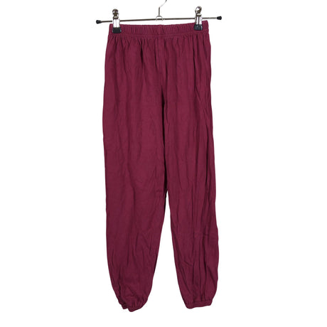 Unisex Ristomatti ratia - Leggings, size 116 - 122 - Wine red ()