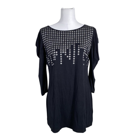 Unisex Nanso - Tricot tunic, size 38 - Black ()