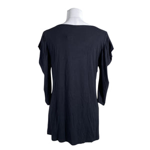 Unisex Nanso - Tricot tunic, size 38 - Black (2)