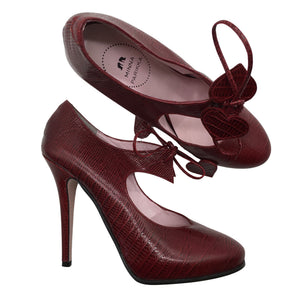 Unisex Minna Parikka - High heels, size 40 - Wine red (1)
