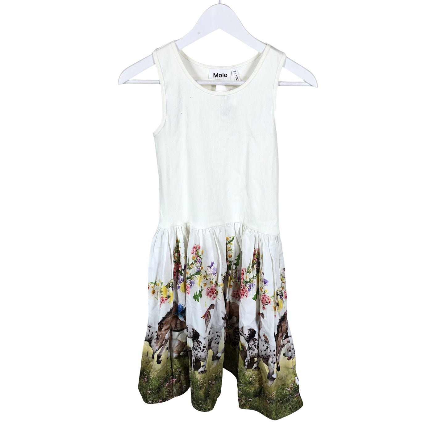 Unisex Molo Kids - Tricot dress, size 158 - 164 - White (1)