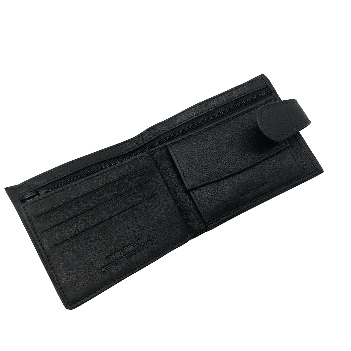 Unisex Borgo Etruschi - Wallet, size Ei kokoa - Black (2)