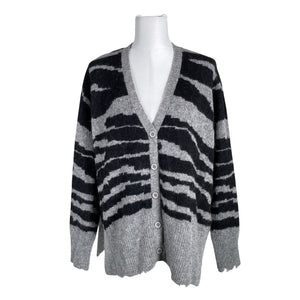 Unisex FIVE - Cardigan, size 36 - Gray (1)