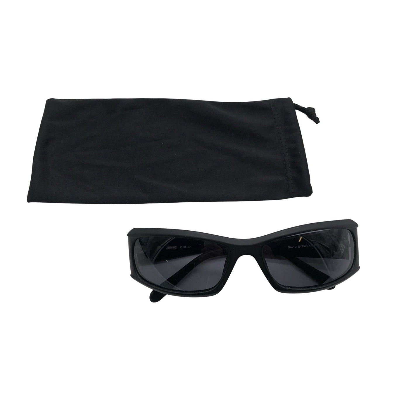 Unisex David - Sunglasses, size Ei kokoa - Black (1)
